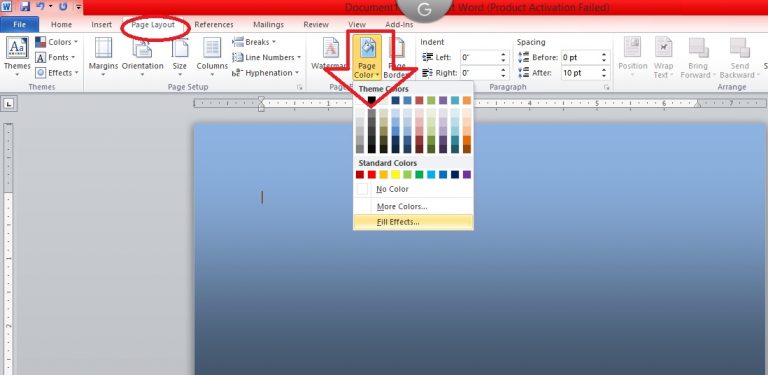 Tips to Print Background Color in Microsoft Word